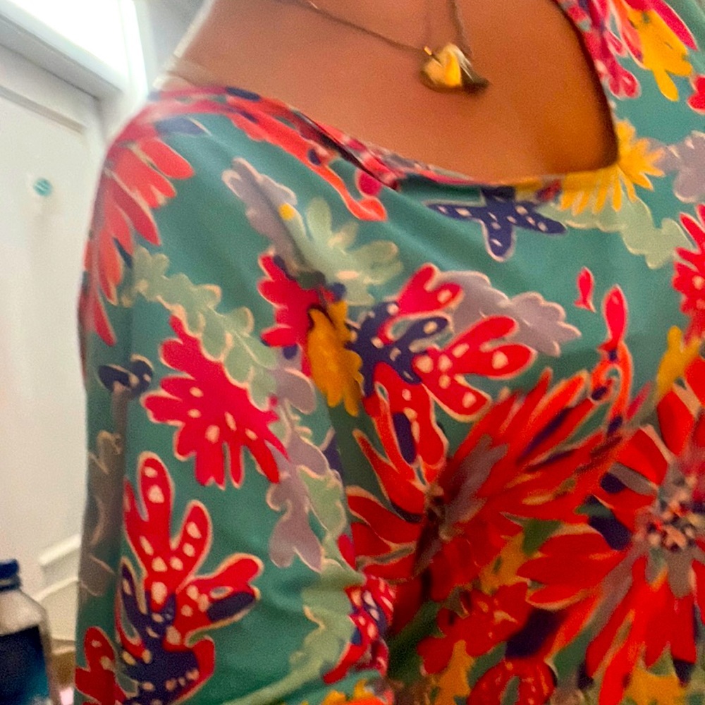 Lily Pulitzer summer comfy dress with wings